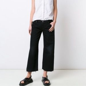 Simon Miller Bora crop wide leg jeans